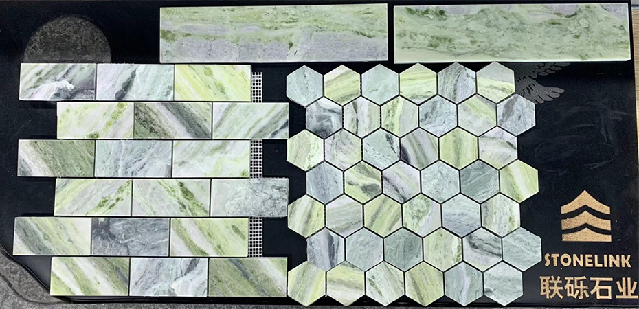Mosaico de mármol natural verde: añadiendo un toque de poesía a la vida
