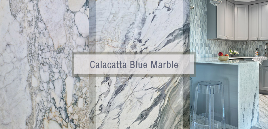 Mármol azul calacatta