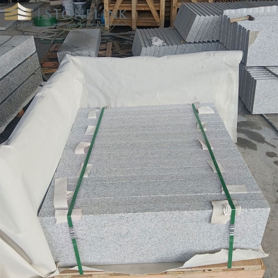 G655 grey granite cut to size stone tile