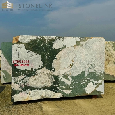 Four Seasons Cambodian green marble block