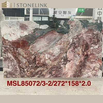 Four Seasons Green marble slab