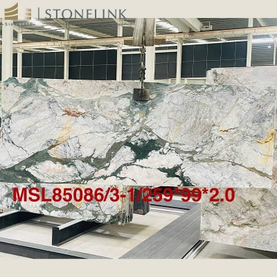 Green Four Seasons marble slab