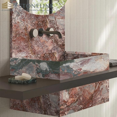Four Seasons Green marble slab