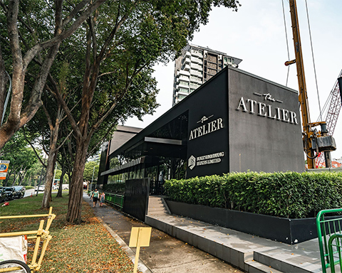 El condominio Atelier, Singapur
    